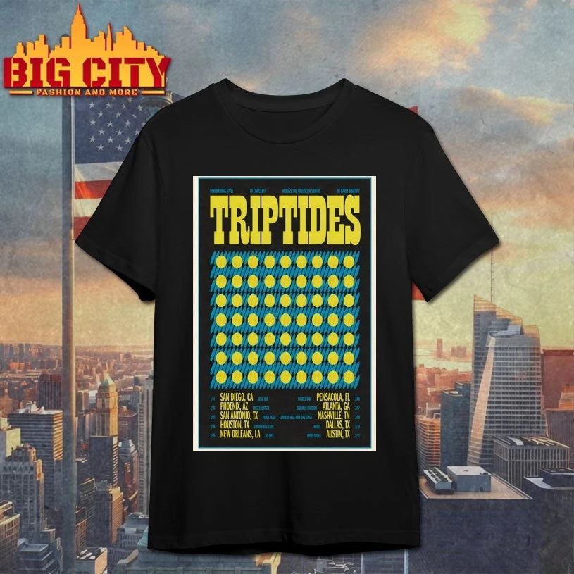 Triptides Across The USA 2026 Poster Shirt