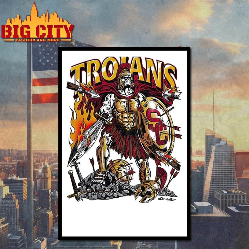 Trojan warrior USC Trojans football 2025 logo shirt