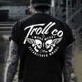 Troll Co Workwear T-shirt Sweatshirt Hoodie, Trending Mechanic Unisex Shirt, Back Side Printed Streetwear | CiraTrend.com