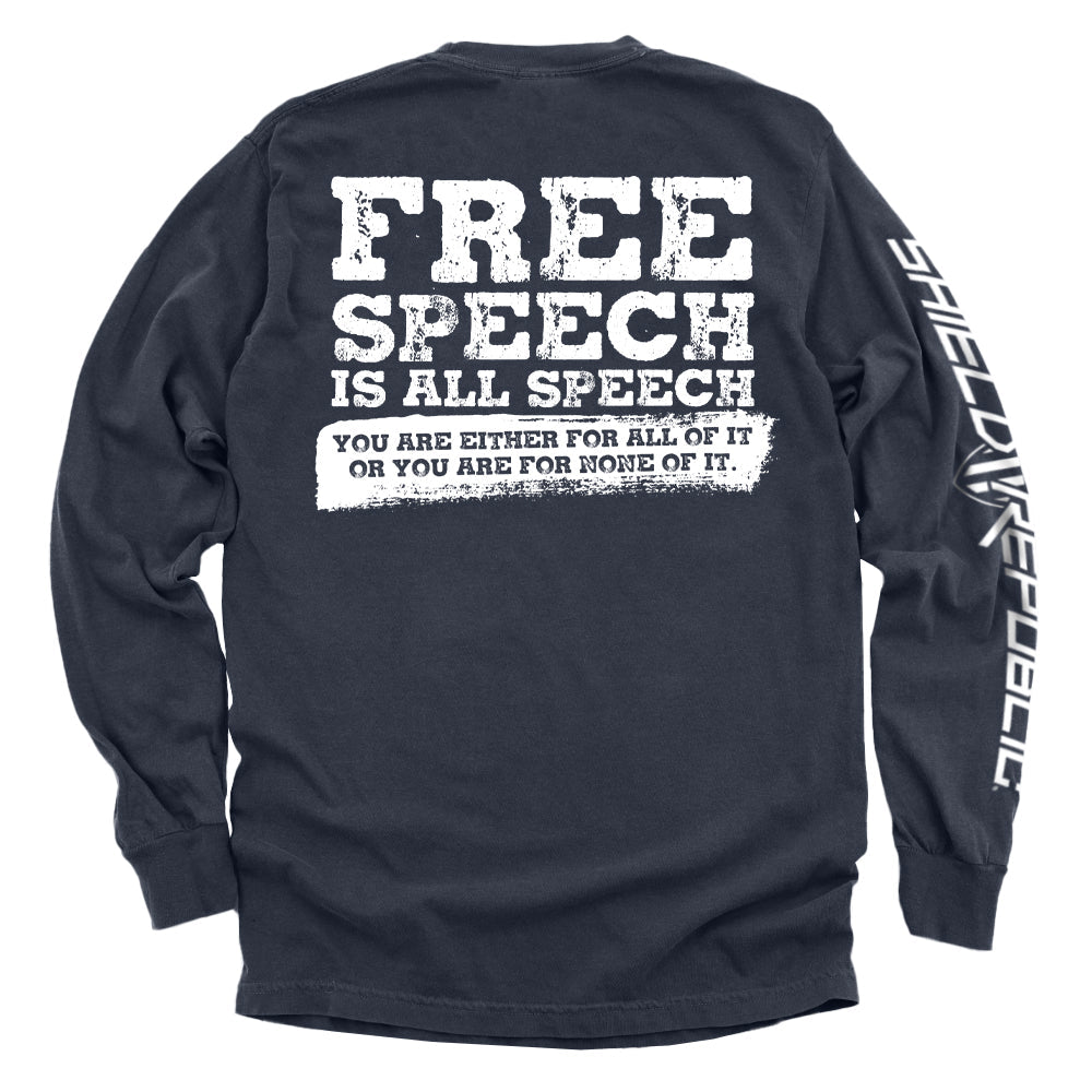 Free Speech Is All Speech T-Shirts, Hoodie, Sweatshirt | CiraTrend.com (Image 4)