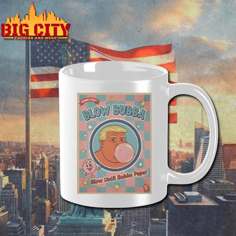 Trump Blow Bubba Retro Bubble Gum Cartoon shirt