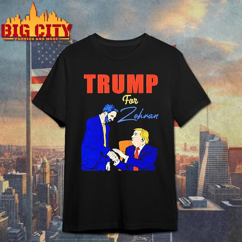 Trump For Zohran Vintage Shirt