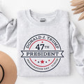 Trump Inauguration Inauguration Day 2025 Sweatshirt, 47th President Trump Memorabilia Graphic Printed Unisex Classic...
