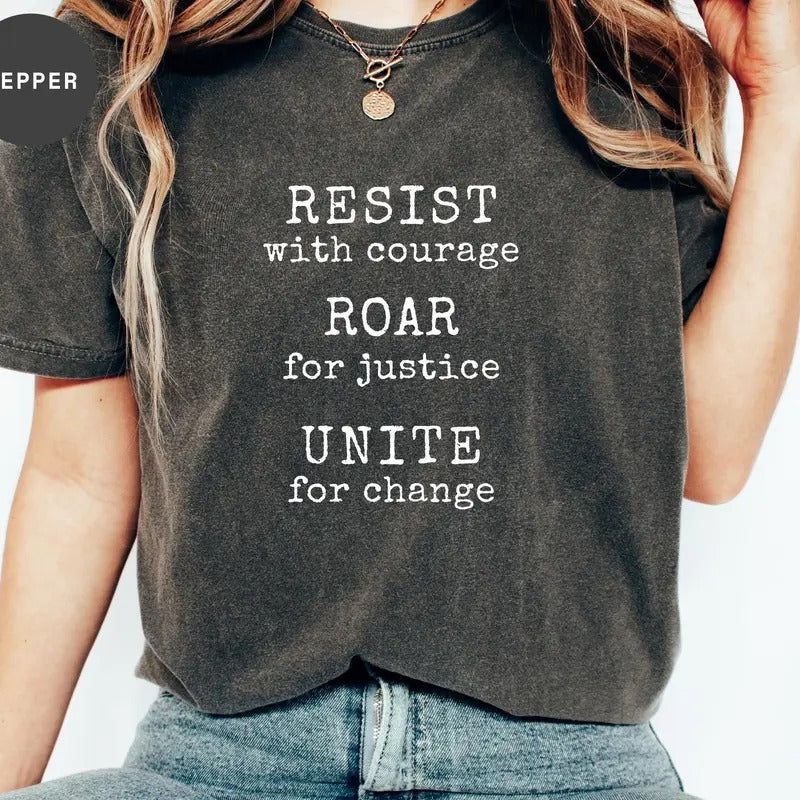 Trump Shirt - Resist Shirt - Resist Fascism Shirt - Political Protest Shirt