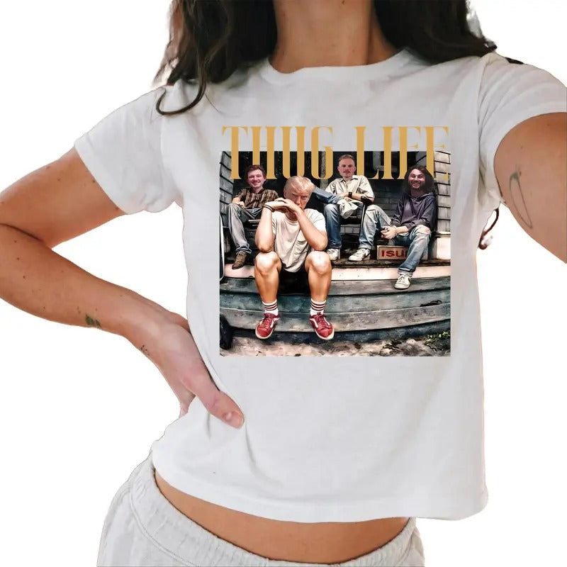 Trump Thug Life Baby Tee, Gift For Fan Baby Tee, Gift For Her, Gift For Him Casual Comfort Hoodie, Sweatshirt | CiraTrend.com