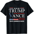 Trump Vance 2024 US Flag Vintage - Election President 2024 T-Shirt made in usa Hoodie, Sweatshirt | CiraTrend.com