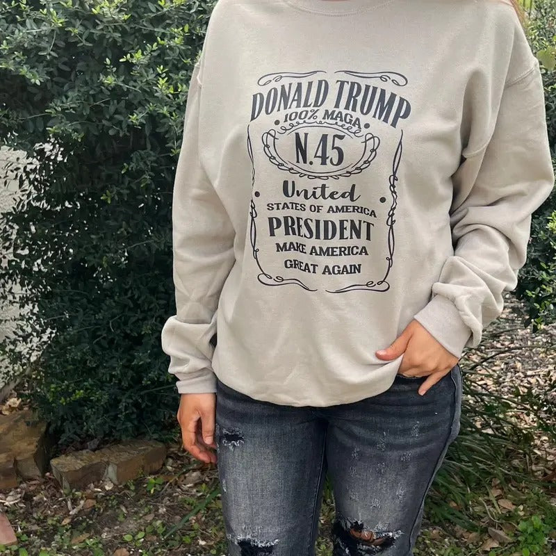 Trump Whiskey Sweatshirt T-Shirts, Hoodie | CiraTrend.com