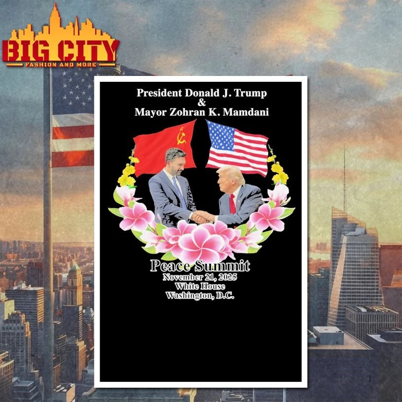 Trump and Zohran Mamdani Peace Summit shirt