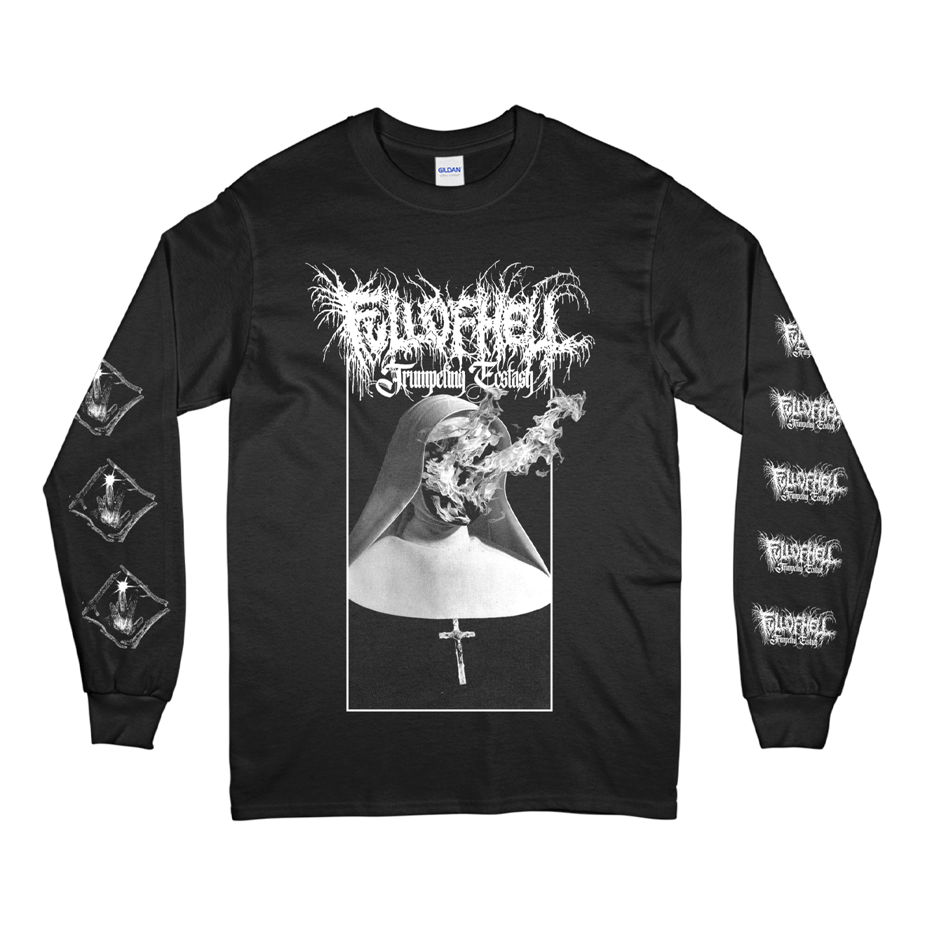 "Trumpeting" L/S T-Shirt Hoodie, Sweatshirt | CiraTrend.com