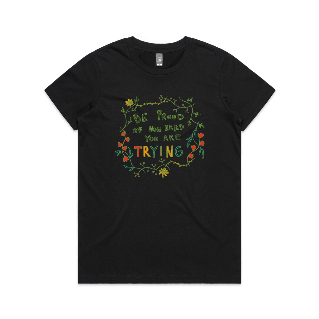 Trying Tee Hoodie, Sweatshirt | CiraTrend.com (Image 3)