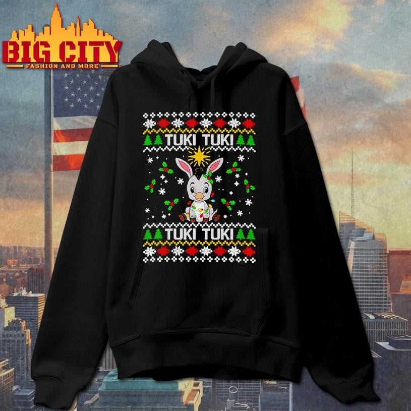 Tuki Burrito Sabanero Ugly Christmas Latino Navidad Holiday shirt
