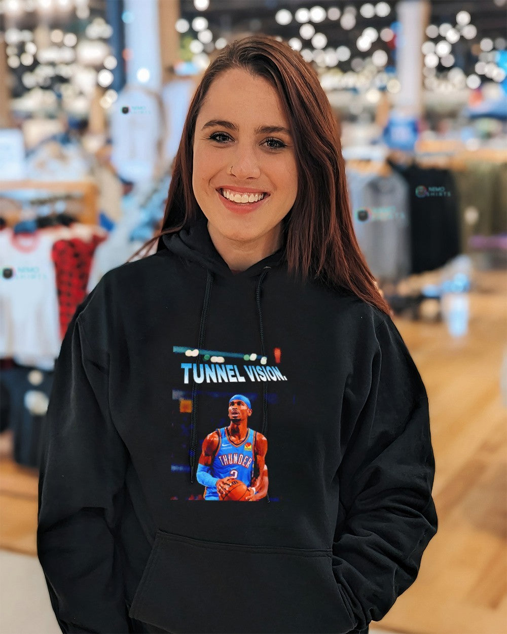 Tunnel vision Shai OKC Thunder shirt