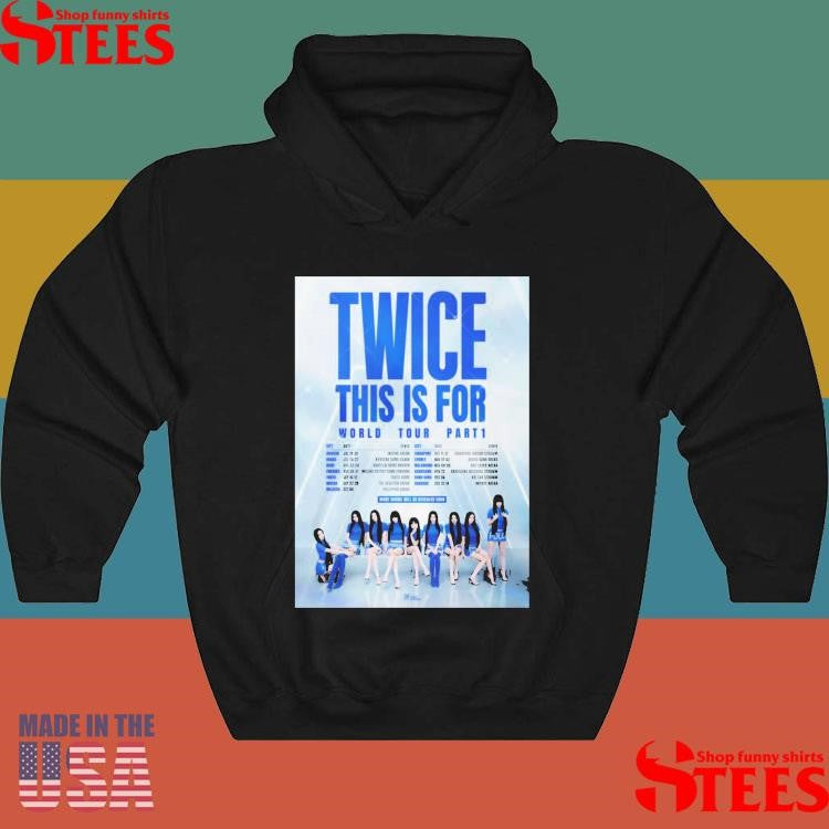 Twice This Is For World Tour 2025 T-shirt