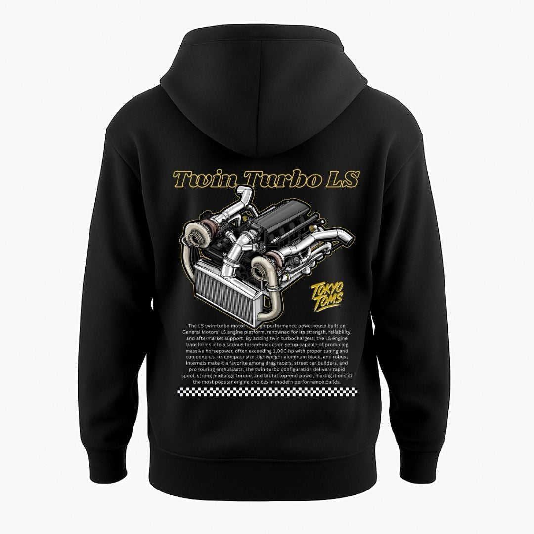 LS Twin Turbo Engine – Hoodie T-Shirts, Sweatshirt | CiraTrend.com (Image 1)