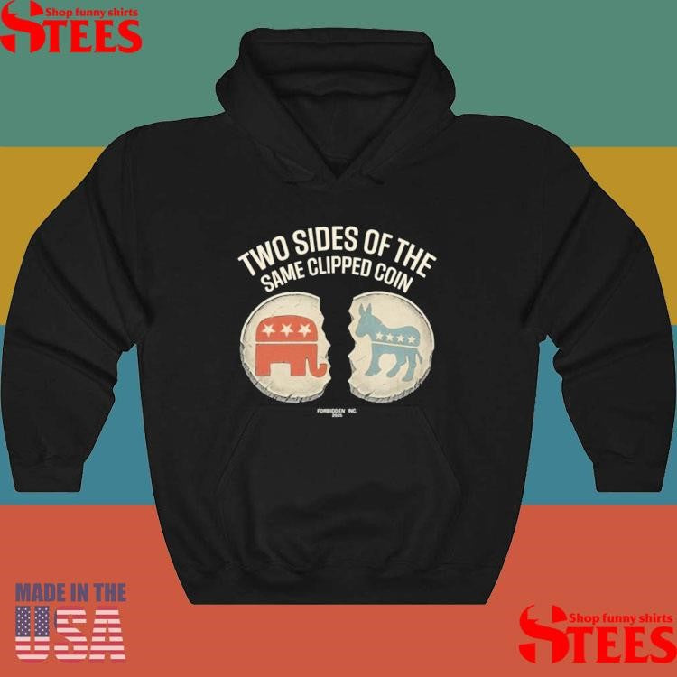 Two Sides Of The Same Clipped Coin T-Shirts
