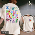 Two-sided Inside Out 2 T-Shirt, Mental Health Matter Shirt, It's Okay to Feel All The Feels Shirt, Inside Out Characters...