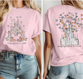 Two sides Happiest Place On Earth Tshirt Sweatshirt, Magical Castle Shirt, Balloons Shirt, Castle Shirt, Magic Castle...