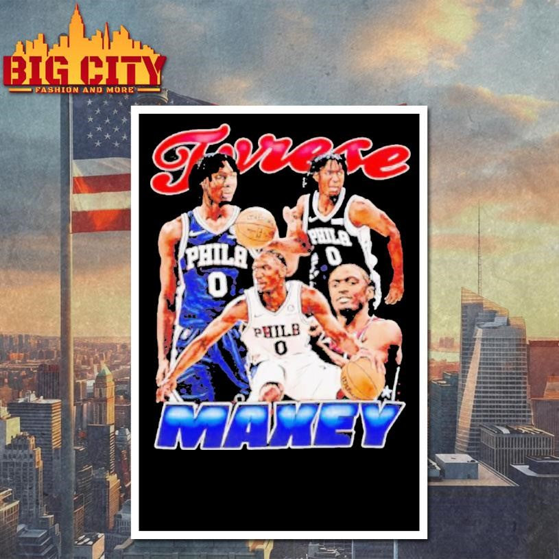 Tyrese Maxey Philadelphia 76ers Maxey Shirt
