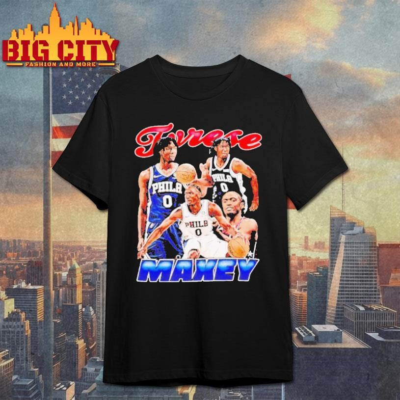 Tyrese Maxey Philadelphia 76ers Maxey Shirt