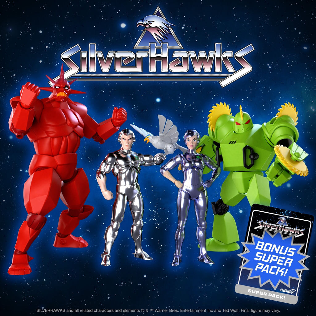 SilverHawks ULTIMATES! Wave 4 - Steelheart, Quicksilver, Mon*Star & Buzz-Saw T-Shirts, Hoodie, Sweatshirt (Image 3)