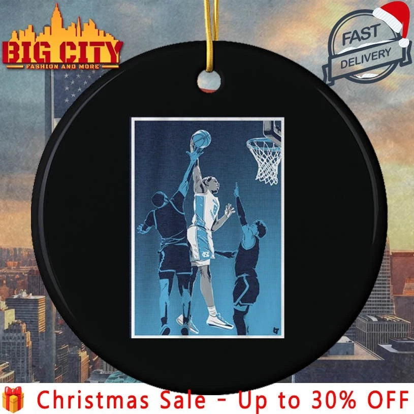 UNC Basketball Caleb Wilson Poster shirt