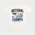 UNC Men's Basketball Vintage 1982 National Champs Tee Hoodie, Sweatshirt | CiraTrend.com