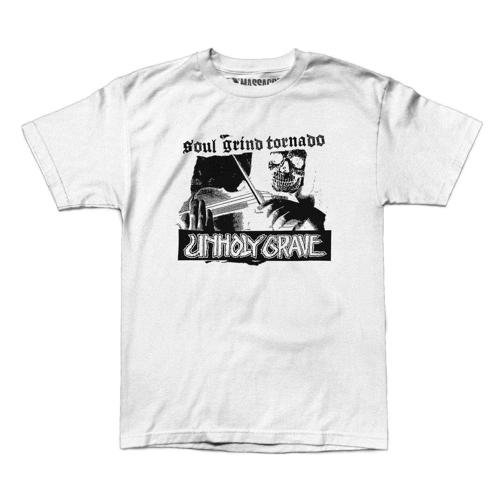 Unholy Grave "Soul Grind Tornado" White Shirt Hoodie, Sweatshirt | CiraTrend.com