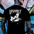 UNHOLY Nun Smoking Dark Style Black Print T-shirt Hoodie, Sweatshirt | CiraTrend.com