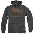 Back to the Future Trilogy Future Is Here - Heather Pullover Hoodie T-Shirts, Sweatshirt | CiraTrend.com
