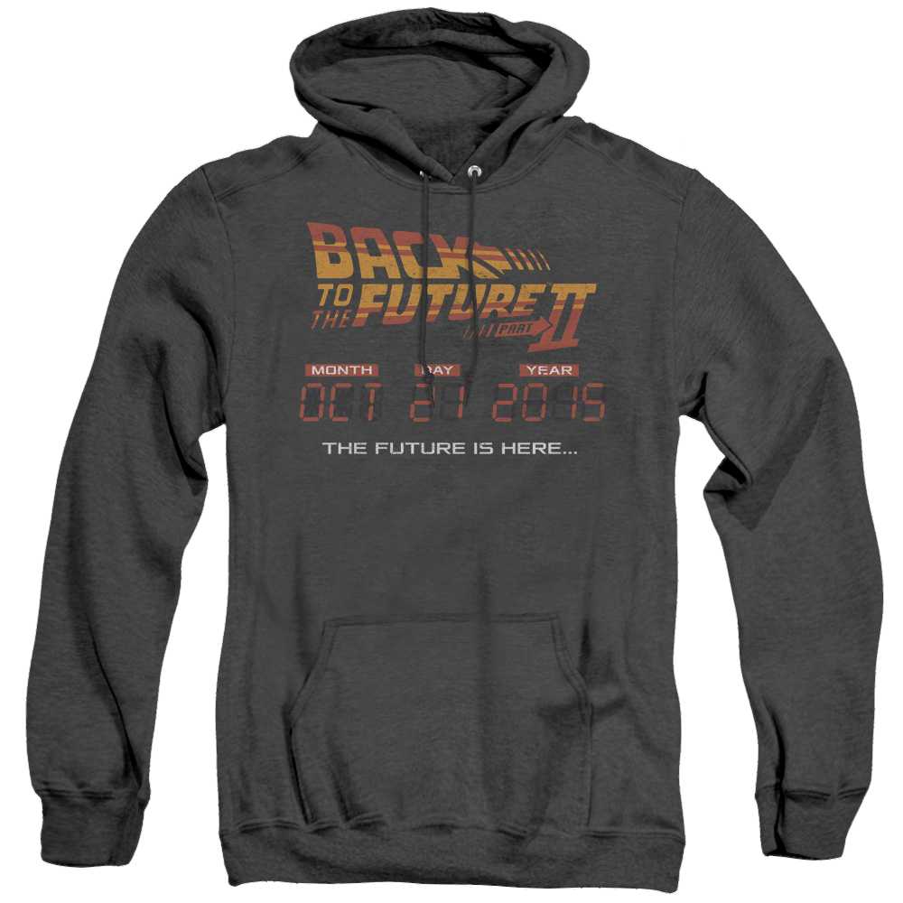 Back to the Future Trilogy Future Is Here - Heather Pullover Hoodie T-Shirts, Sweatshirt | CiraTrend.com