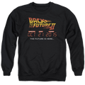 Back to the Future Trilogy Future Is Here - Men's Crewneck Sweatshirt T-Shirts, Hoodie | CiraTrend.com