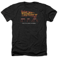 Back to the Future Trilogy Future Is Here - Men's Heather T-Shirt Hoodie, Sweatshirt | CiraTrend.com