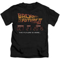 Back To The Future II Future Is Here Juvenile Kids Youth T Shirt Black Hoodie, Sweatshirt | CiraTrend.com