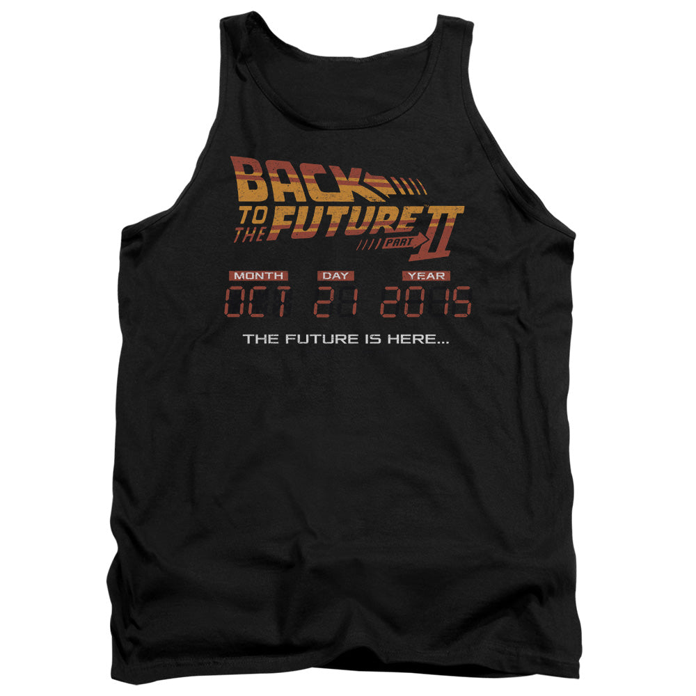 Back To The Future II Future Is Here Mens Tank Top Shirt Black Hoodie, Sweatshirt | CiraTrend.com