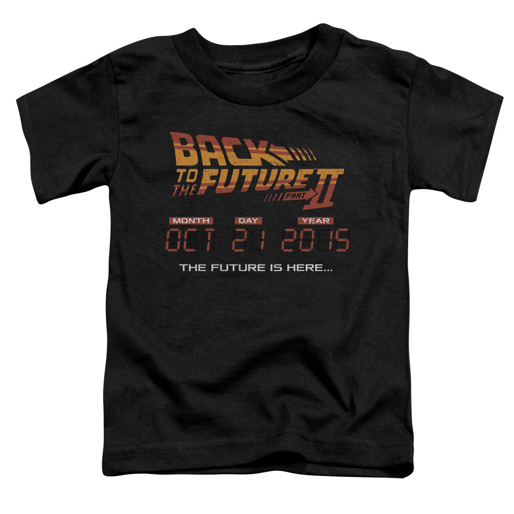 Back To The Future II Future Is Here Toddler Kids Youth T Shirt Black Hoodie, Sweatshirt | CiraTrend.com