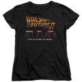 Back to the Future Trilogy Future Is Here - Women's T-Shirt Hoodie, Sweatshirt | CiraTrend.com