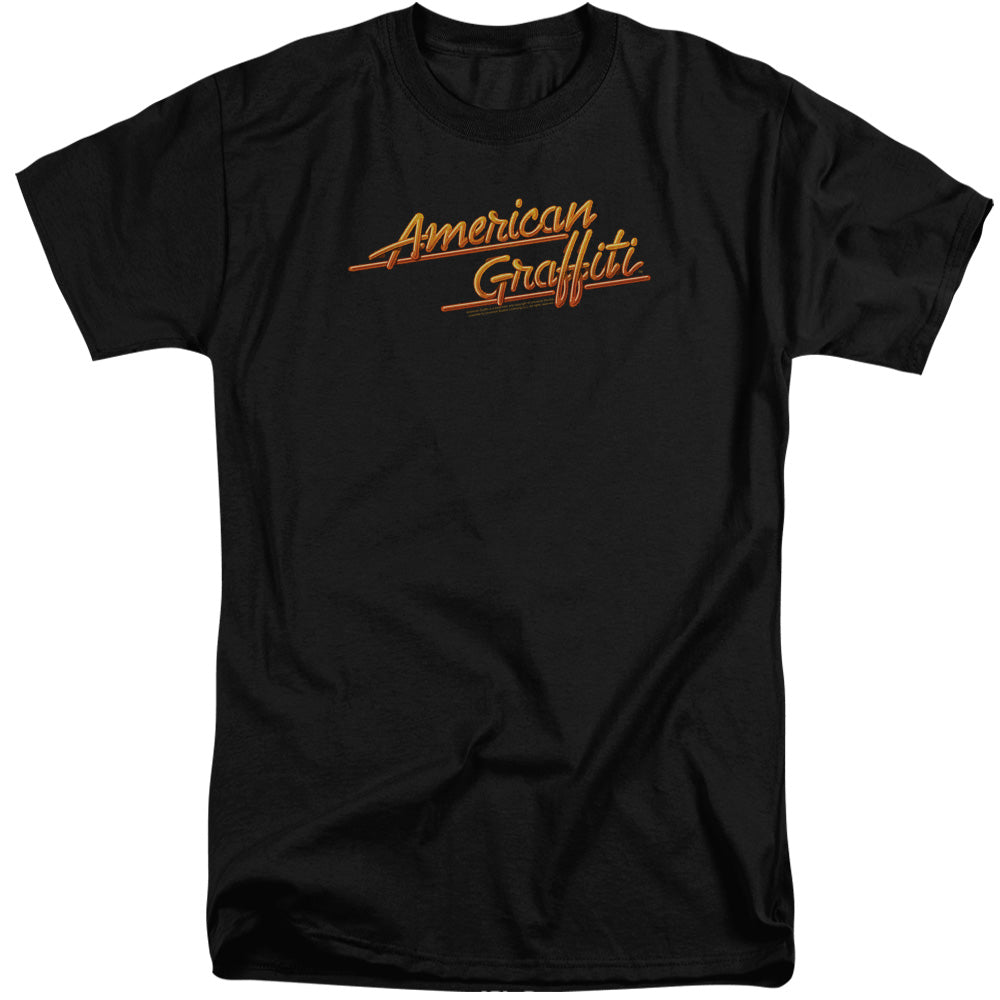 American Graffiti Neon Logo Mens Tall T Shirt Black Black Hoodie, Sweatshirt | CiraTrend.com