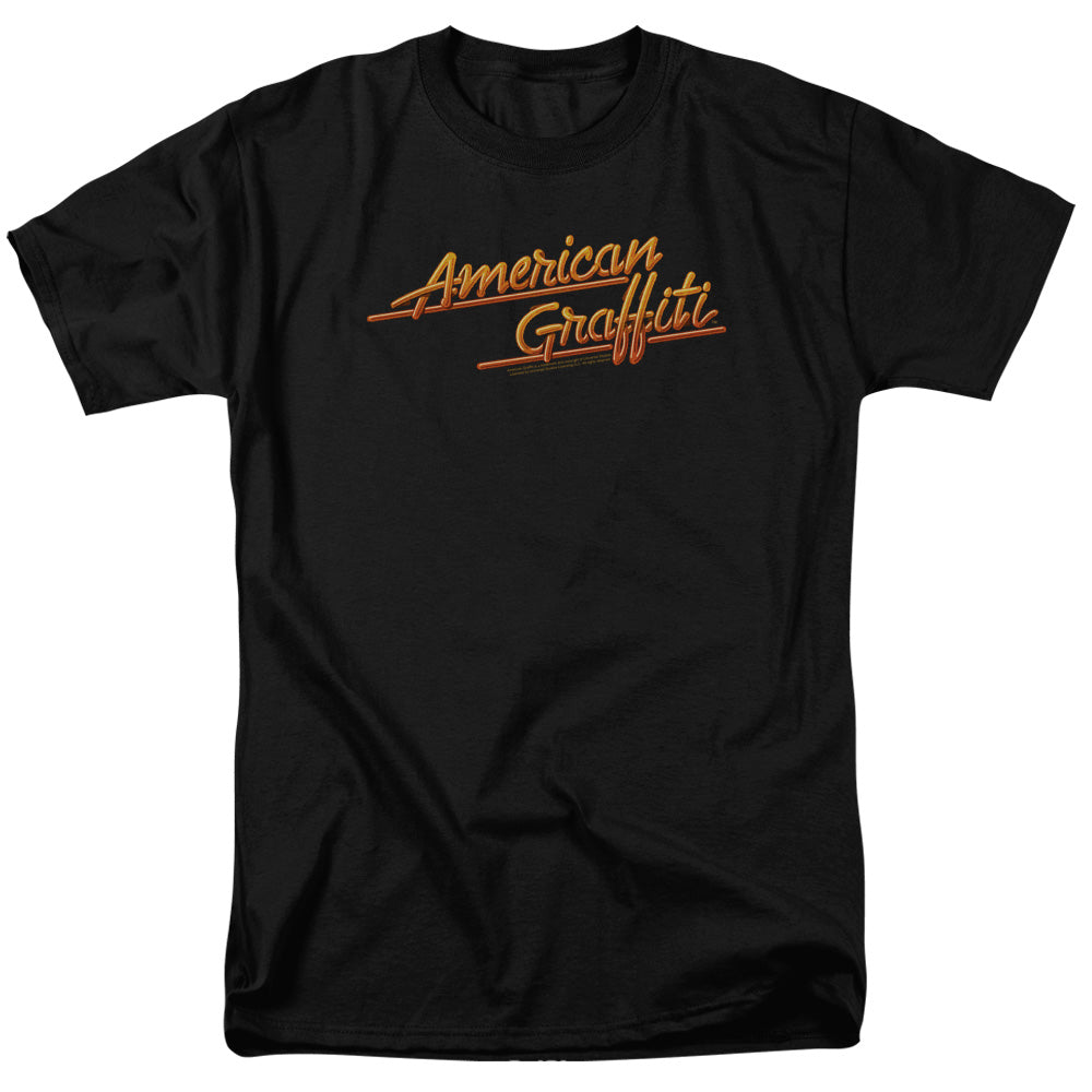 American Grafitti Neon Logo Mens T Shirt Black Hoodie, Sweatshirt | CiraTrend.com