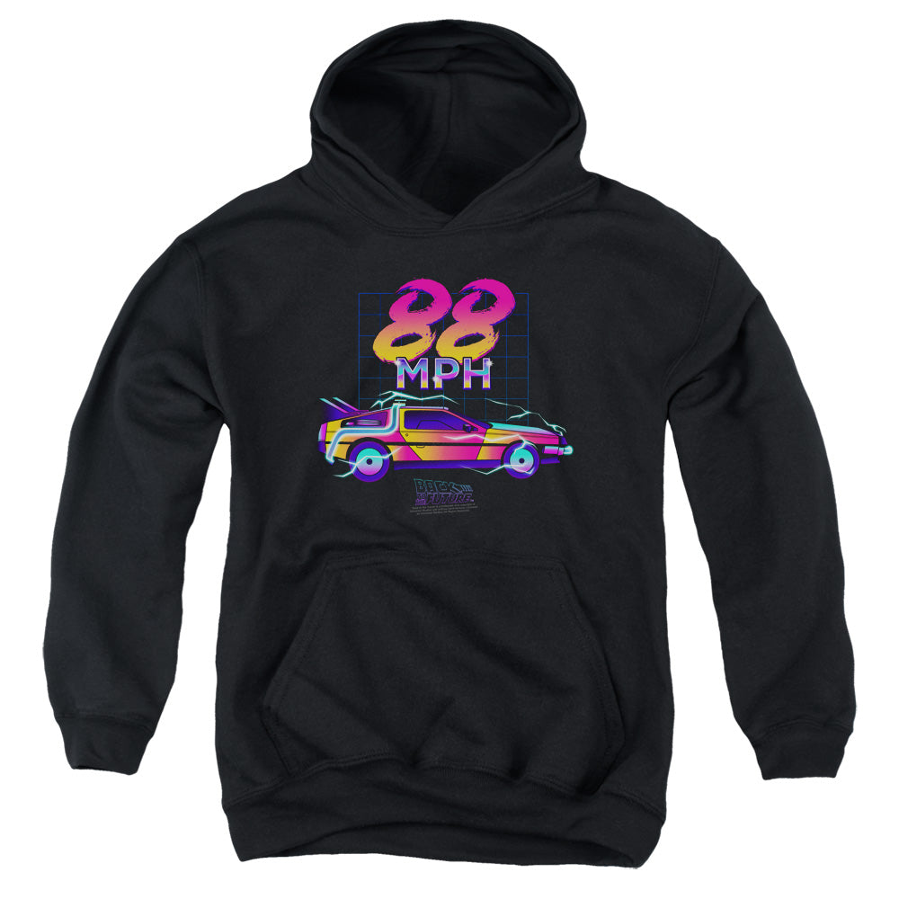 Back To The Future 88 MPH Kids Youth Hoodie Black T-Shirts, Sweatshirt | CiraTrend.com
