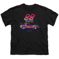 Back To The Future 88 MPH Kids Youth T Shirt Black Hoodie, Sweatshirt | CiraTrend.com
