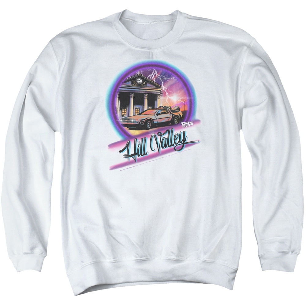 Back To The Future Ride Mens Crewneck Sweatshirt White T-Shirts, Hoodie | CiraTrend.com (Image 2)