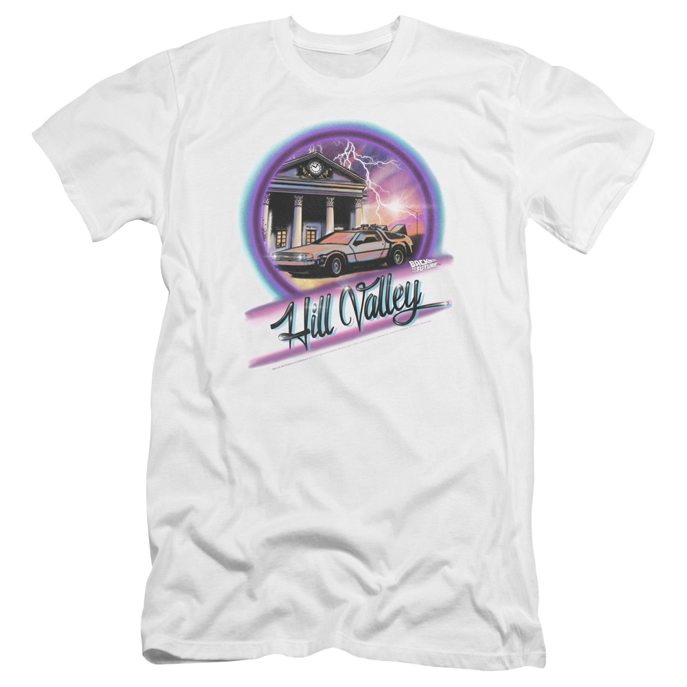 Back To The Future Ride - Men's Premium Slim Fit T-Shirt Hoodie, Sweatshirt | CiraTrend.com