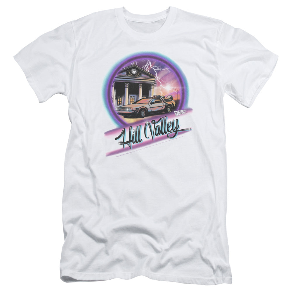 Back To The Future Ride Slim Fit Mens T Shirt White Hoodie, Sweatshirt | CiraTrend.com
