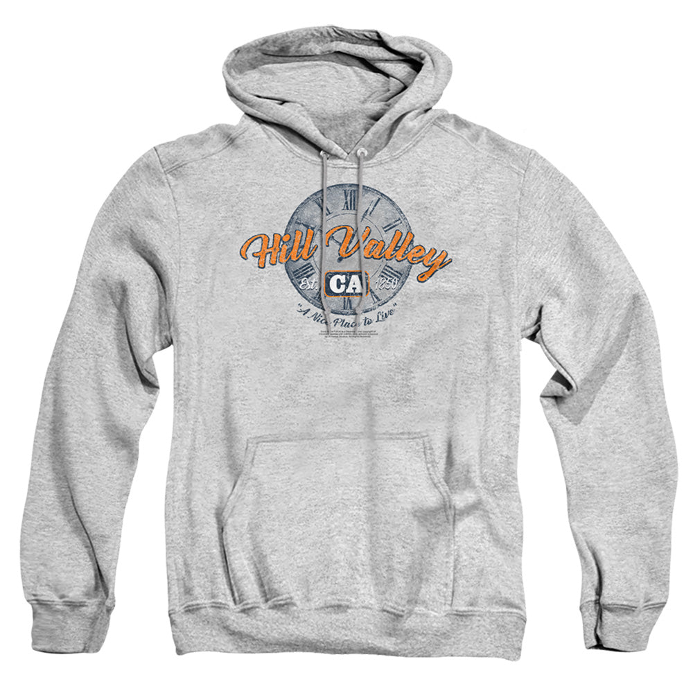 Back To The Future Hill Valley Mens Hoodie Athletic Heather T-Shirts, Sweatshirt | CiraTrend.com (Image 3)