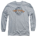 Back To The Future Hill Valley Mens Long Sleeve Shirt Athletic Heather Hoodie, Sweatshirt | CiraTrend.com (Image 1)