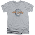Back To The Future Hill Valley Mens Slim Fit V-Neck T Shirt Athletic Heather Hoodie, Sweatshirt | CiraTrend.com