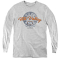 Back To The Future Hill Valley Long Sleeve Kids Youth T Shirt Athletic Heather Hoodie, Sweatshirt | CiraTrend.com