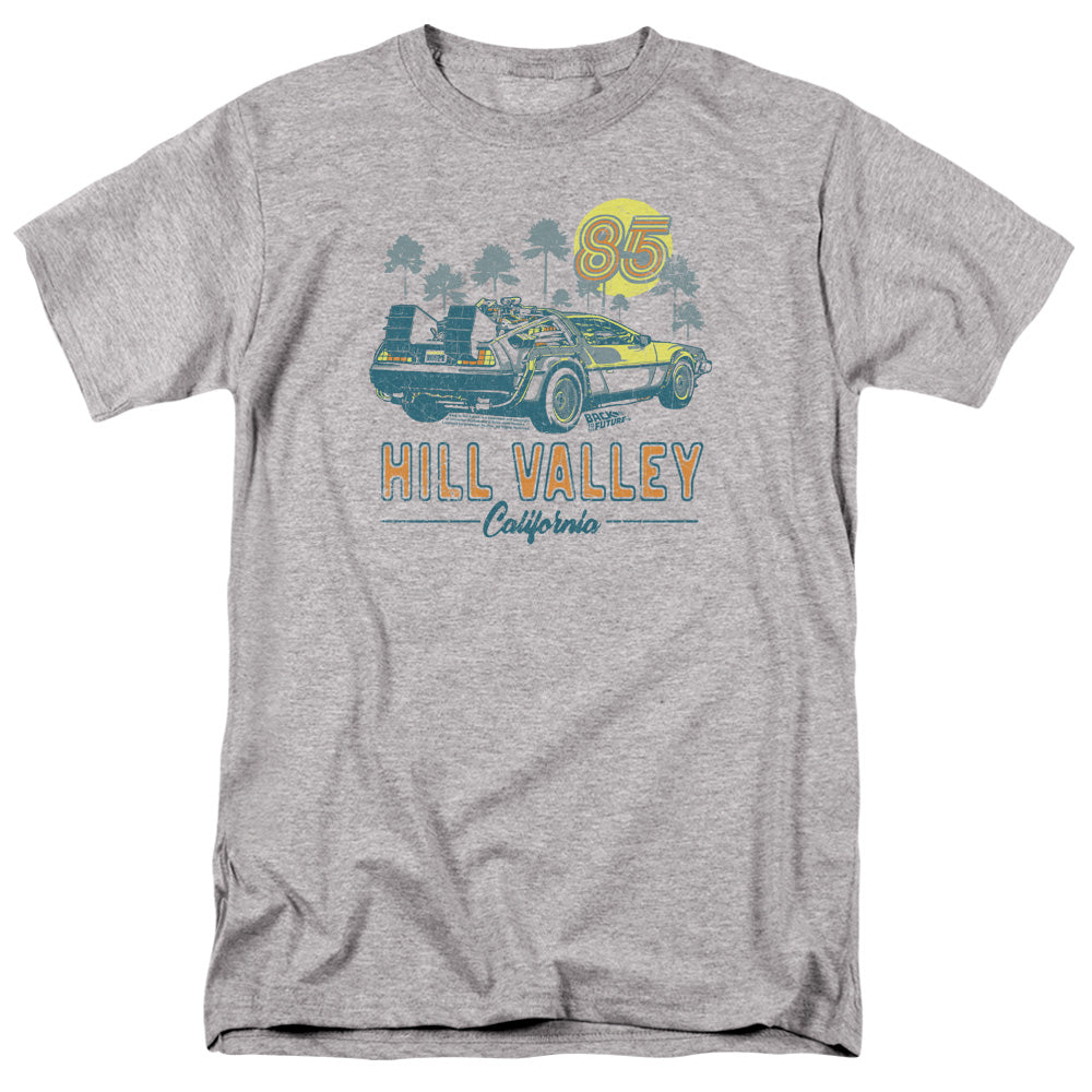 Back To The Future 85 Mens T Shirt Athletic Heather Hoodie, Sweatshirt | CiraTrend.com