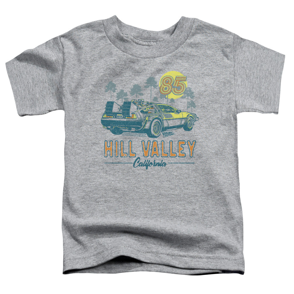 Back To The Future 85 Toddler Kids Youth T Shirt Athletic Heather Hoodie, Sweatshirt | CiraTrend.com