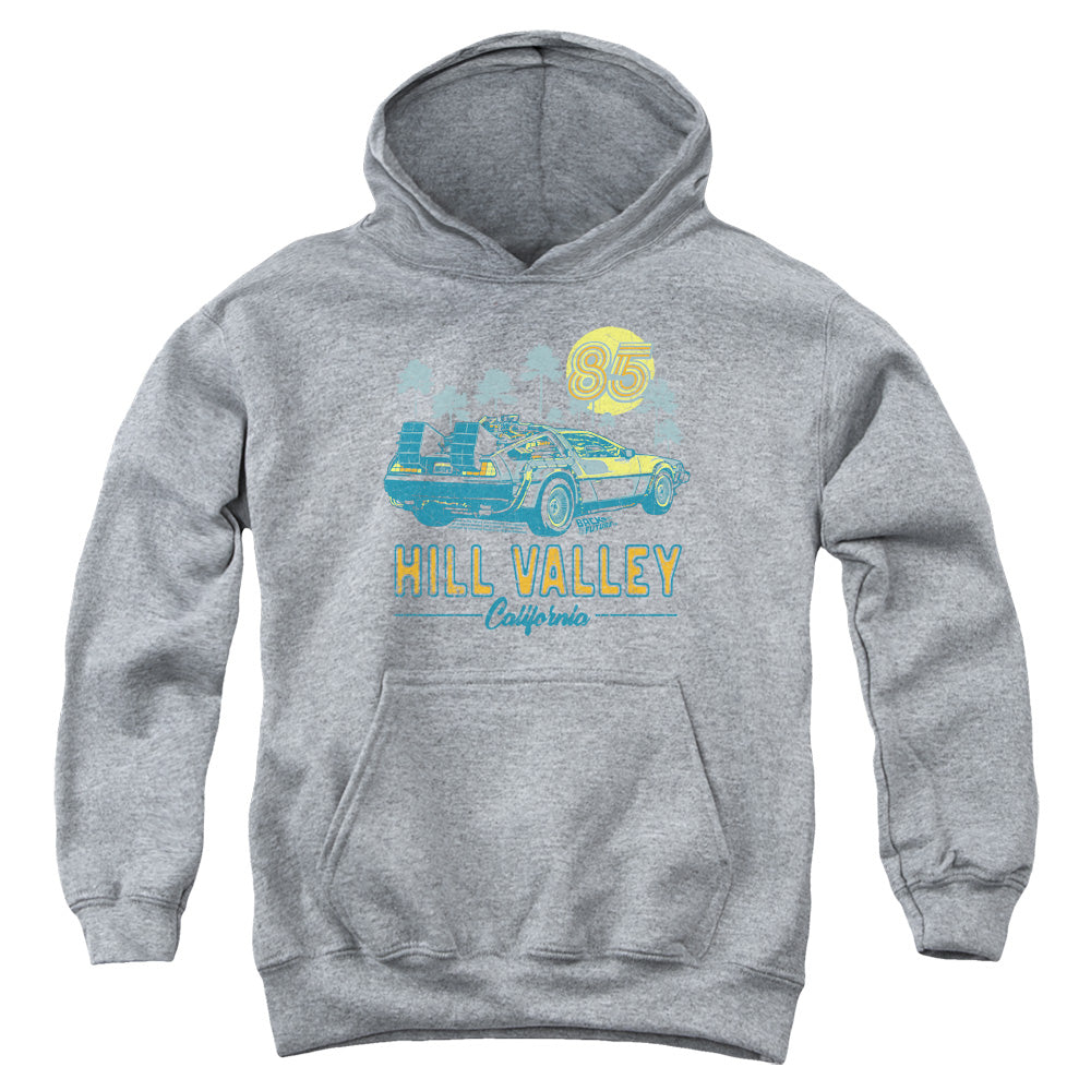 Back To The Future 85 Kids Youth Hoodie Athletic Heather T-Shirts, Sweatshirt | CiraTrend.com
